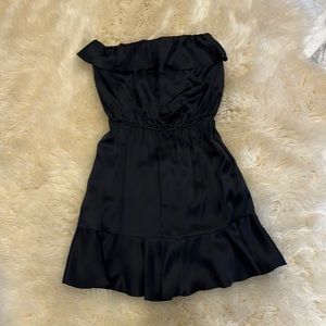 Amanda Uprichard Black silk dress Size M